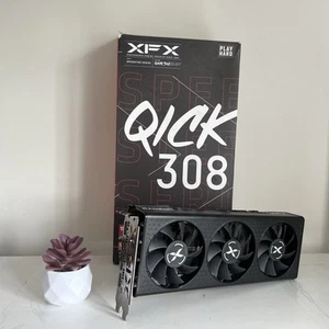 XFX AMD RADEON RX 6600 XT SPEEDSTER QICK 308 8GB GDDR6 Gaming Grafikkarte, HDMI - Bild 1 von 8
