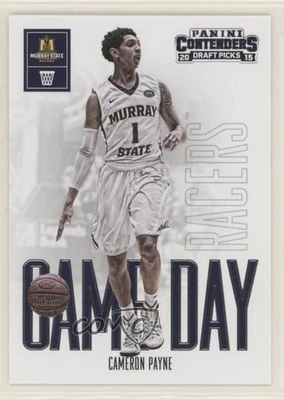 Selecciones del draft Panini Contenders 2015-16 Game Day Cameron Payne #6 novato radiocontrol Foto 1 de 2
