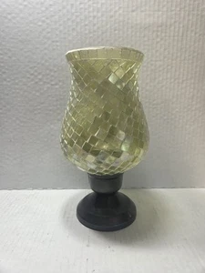 Candelabro de mosaico Hurricane, vitral - Imagen 1 de 2