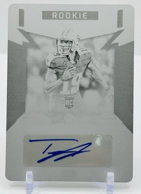 2016 Panini Playoff Rookie RC BLACK SP AUTO PRINTING PLATE TAJAE SHARPE 1/1 🔥 - Image 1 of 2