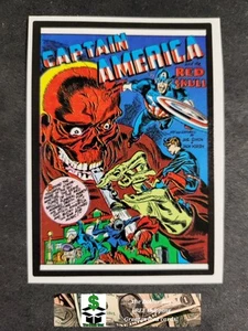 2020 Marvel Anniversary Sticker Collection Captain America #6 - Picture 1 of 2