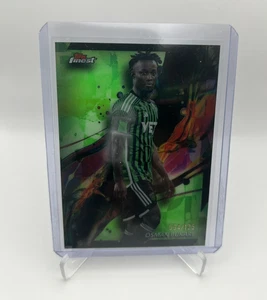 OSMAN BUKARI 64/125 NEON GREEN COMMON REFRACTOR 24 Topps Finest MLS AUSTIN FC #3 - Picture 1 of 2