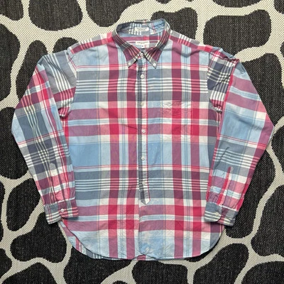 Engineered Garments Checked Plaid Long Sleeve Button Up Shirt XL *Read* - Image 1 of 4