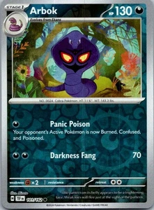 Arbok Common SV05: Temporal Forces 101/162 NM - Picture 1 of 2