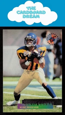 Curtis Conway 1995 Stadium Club #312 Chicago Bears - Image 1 of 2