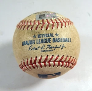 2021 Cincinnati Reds At Pittsburgh Pirates Game Used Baseball Kyle Farmer Single - Picture 1 of 3