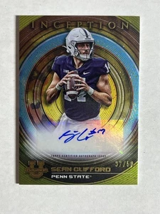 2022 Bowman Inception Sean Clifford Auto /50 - Picture 1 of 2