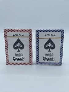Tarjetas de juego estándar Monaco Royal Casino No. 74 2 cubiertas nuevas - Imagen 1 de 2