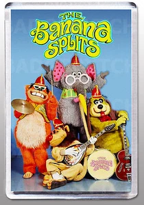 THE BANANA SPLITS LARGE fridge magnet - CLASSIC!  Style'A' - Picture 1 of 1