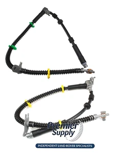 LAND ROVER DISCOVERY 3 4 LEFT & RIGHT FRONT BRAKE FLEXI HOSES LR058048 LR058049 - Picture 1 of 1