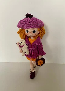 amigurumi puppe, gehäkelte puppe, eigene Handarbeit, kunstpuppe, unikat handmade - Bild 1 von 14