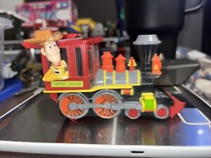 Rare Toy Story 3 Western Playset Replacement Woody in Train No Key Not Tested