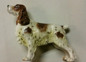 Figurina cane spagnolo Lefton Springer #80521 quasi nuova 5" x 6" - Foto 1 di 4