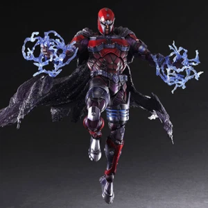 Play Arts Kai X-Men Marvel Magneto Max Eisenhardt PVC Figura de Acción Juguetes Estatua - Imagen 1 de 5