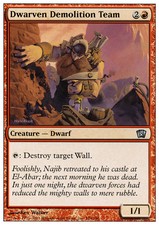 4x Dwarven Demolition Team MTG 8th Edition NM Magic Regular