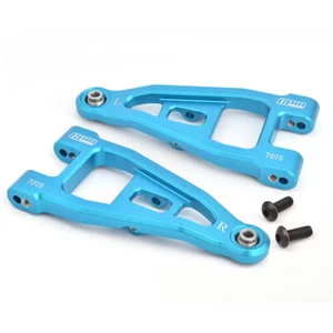 GPM Aluminum 7075 Front Lower Suspension Arms Sky Blue for Tamiya 1/10 BBX BB-01 - Picture 1 of 3