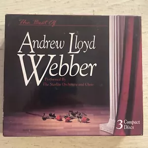 Starlite Orchestra The Best Of Andrew Lloyd Webber 3 X CD Box Set Madacy 1996 - Picture 1 of 7