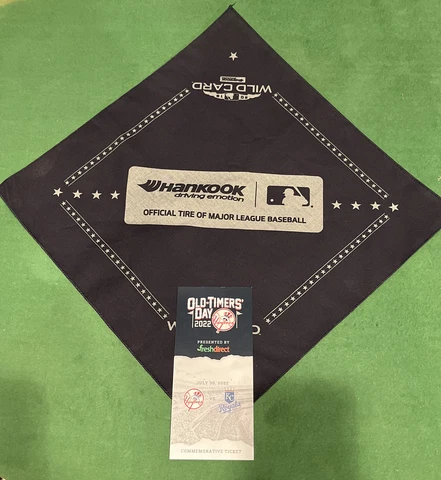 Yankees Aaron Judge 200 Career Homerun SGA 7/30/2022 Ticket Stub + Playoff Towel Cover