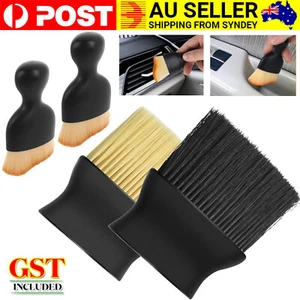 4Pack Car Interior Dust Brush Car Detailing Brush Soft Bristles Detailing AU - Picture 1 of 10