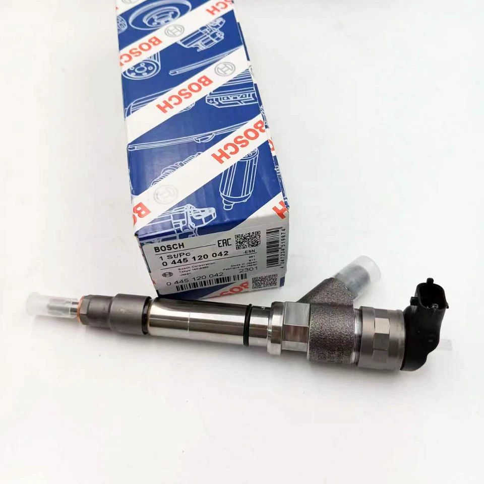 OEM 0445120042 Bosch Fuel Injectors For 06-07 Chevy GMC Duramax LBZ Hummer 6.6L - Изображение 1 из 4