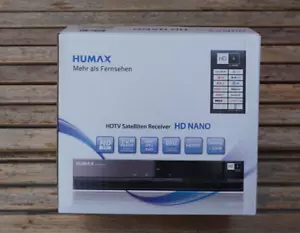 Humax HD Nano Digitaler Satelliten Sat Receiver 1080P DVB-S/S2 HDTV HDMI SCART - Bild 1 von 3
