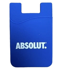 ABSOLUT Silicone Blue Mobile Wallet, New - Picture 1 of 4