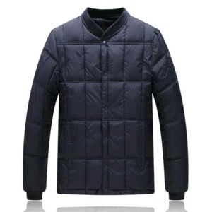 Men's Puffer Padded Jacket Coat Thick Quilted Winter Warmer Outerwear Casual SPW - Picture 1 of 13