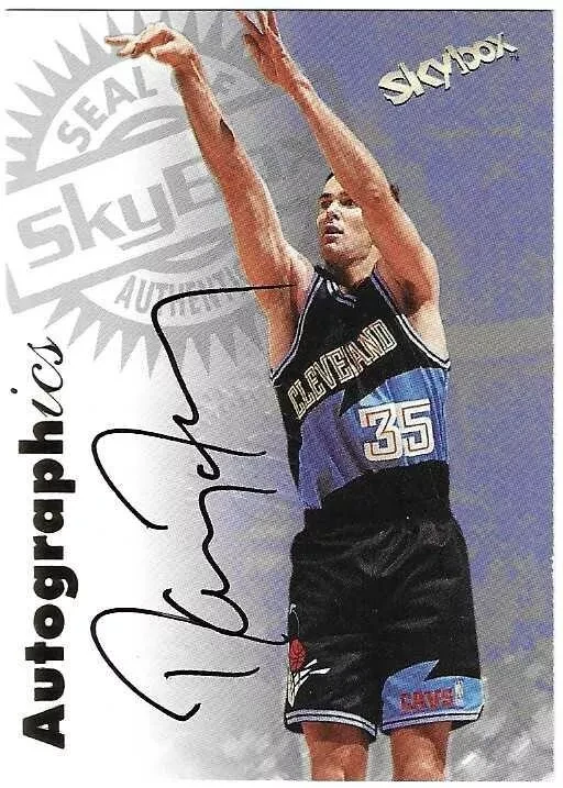 Danny Ferry Duke Basketball Skybox Autographics autograph card Cavaliers 1997 - Image 1 of 1