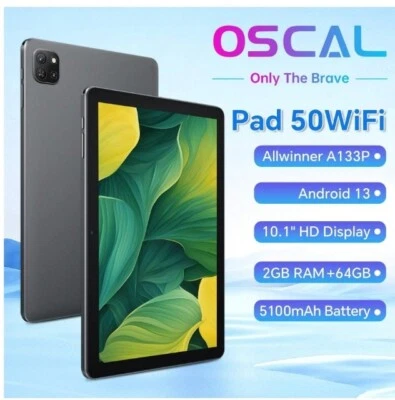 Blackview Oscal Pad 50 WiFi 10.1 Inch Tablet Android 6GB+64GB 5100mAh WiFi 6 - Image 1 of 4