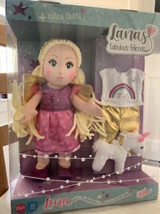 Zapf Kreationen, Lanas Fabulous Friends, Prinzessin & Einhorn LUNA 30cm Stoffpuppe - Bild 1 von 4
