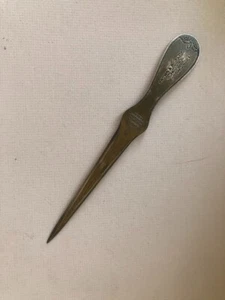 ANTIKER KUPFER BRIEFÖFFNER KUNST & HANDWERK BRAUN & BIGELOW ST PAUL, NEUWERTIG - Bild 1 von 6