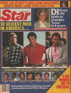 Star Magazine July 16, 1985 - 10 Sexiest Men in America - Debby Boon - Sean Penn - Picture 1 of 2