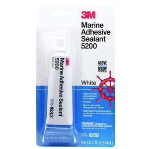 3M 05203 White 5200 Marine Adhesive Sealant 05203 | 3 ounces - Picture 1 of 1