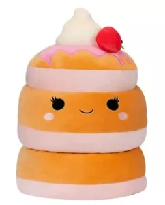 Squishmallows 16" Sawtelle the Strawberry Pancakes Plush Toy - Picture 1 of 7