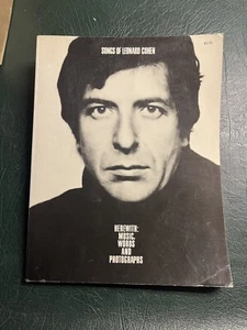 Songs of Leonard Cohen! Music words and Photographs sheet music songbook 1969 - Picture 1 of 16