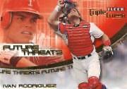 2001 Fleer Triple Crown Future Threats #11 Ivan Rodriguez