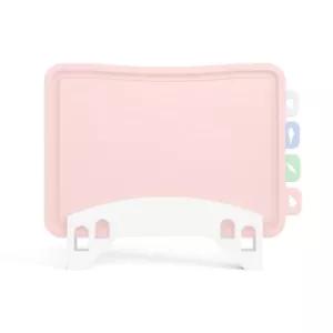 Cutting Board Set with Holder - Color Coded - 4 Pieces- White, Green, Blue, Pink - Picture 1 of 6