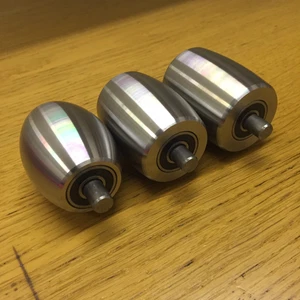 English Wheel Bottom Rollers, Anvils, Very High Quality, Wheeling - Picture 1 of 7