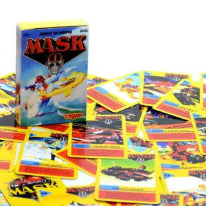 M.A.S.K. Baraja de Cartas Cromy TV Dibujos Animados Años 80 Hecho en Argentina MASCARILLA RETRO - Imagen 1 de 3