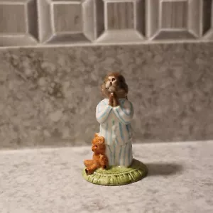 Vintage 1986 Royal Doulton Bedtime Bunnykins DB55 England Porcelain Rabbit - Picture 1 of 4