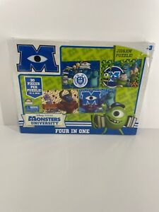 Disney Pixar Monsters University jigsaw puzzle four in one 3+ 30 pieces 