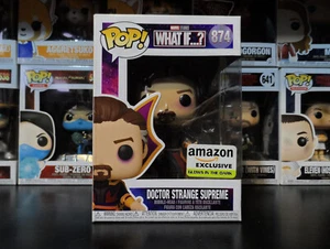 Funko POP! Doctor Strange Supreme #874 - ¿Qué pasaría si...? - Exclusivo de Amazon/GitD - Imagen 1 de 6