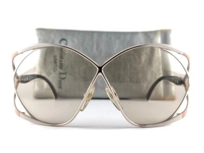 NUEVAS GAFAS DE SOL VINTAGE CHRISTIAN DIOR 2056 42 ESTILO MARIPOSA AÑOS 80 AUSTRIA Foto 1 de 4