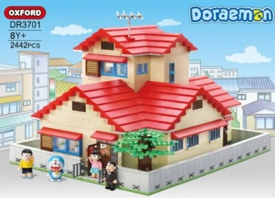 Oxford Doraemon Nobita Nobi House Brick Building Figures [DR3701] - Image 1 of 4