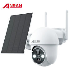 WiFi Security Camera Outdoor Wireless 3MP Home CCTV Audio Battery Solar Powered 