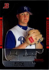 2005 Bowman Chrome Draft Picks & Prospects Andrew Sisco #BDP7 Kansas City Royals