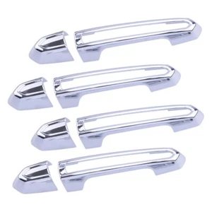 8pc Chrome Door Handle Cover Trim Fit For Cadillac ATS XTS CT6 XT4 XT5 XT6 2013+ - Picture 1 of 4