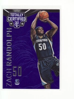 Zach Randolph  2014-15 Totally Certified Platinum Blue  #134/149   GRIZZLIES - Image 1 of 2