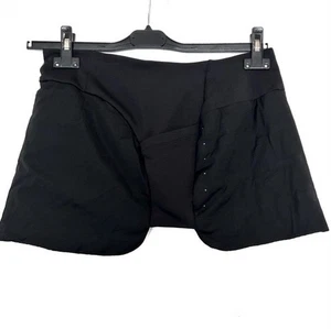 Lululemon Athletica Black Hot Cheeks Padded Running Skirt Puffy Layer Warm Cold - Picture 1 of 13