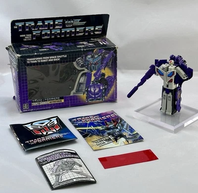 Astrotrain Decepticon Transformers G1 Transformer Original Hasbro Triple Changer - Image 1 of 4